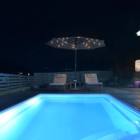 Blue View #2 Luxury Sea View Mini Shared Pool Parasporos