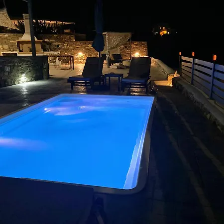 Blue View #2 Luxury Sea View Mini Shared Pool Lägenhet Parasporos